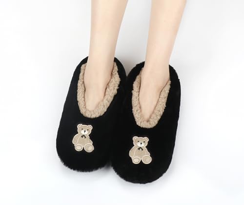 Keyela Slipper Socks for Women Grippers- House Slippers for Women Indoor- Fuzzy Cute Animal Women's/Ladies Slippers2