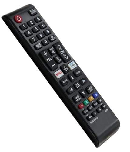 Image of Sadhwanis Remote Control Compatible with Samsung TV - Remote Control Suitable for LED LCD 3D Smart Televison Non Voice Command with Streaming Apps