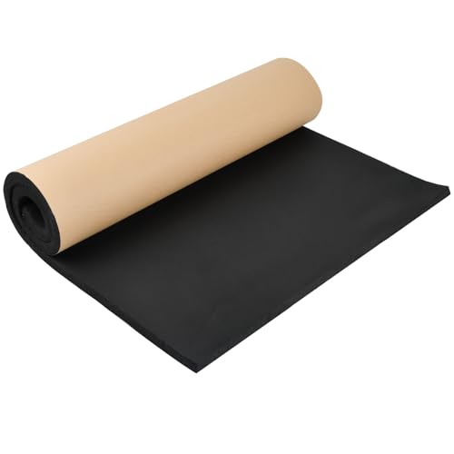 15MM Tappetino Insonorizzante Autoadesivo, 50cm X 100cm Tappetino Di Isolamento Auto, Insonorizzazione E Isolamento Efficaci, Riduzione Del Rumore Per Un'acustica Auto Ottimale