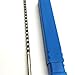 2mm Keyway Broach Cutter Metric Size A Push Type Cutting Tool HSS Keyway Broaches for Lathe (2mm A)