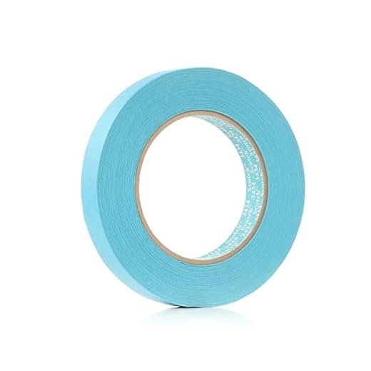 3M Scotch 07895 - Hochleistungsabdeckband 3434, Blau, 19 mm x 50 m