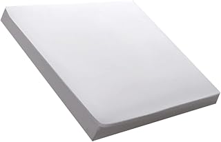 Totority 1 Peça Capa De Cama Acolchoada Capa De Colchão Equipada Capa De Tapete Almofada De Enfermagem Capa Protetora De Colchão Lençol Capa De Almofada Capa De Tapete Branco