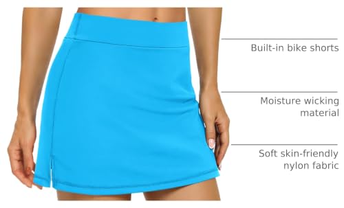 Image of LouKeith Tennis Skirts for Women Golf Athletic Activewear Skorts Mini Summer Workout Running Shorts with Pockets