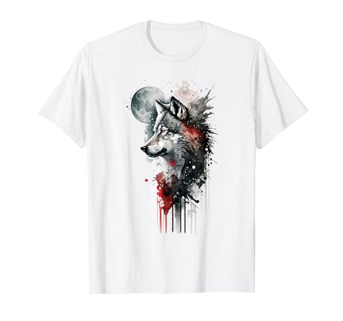 Camisa Love wolf para hombre Wolf Lovers para mujer, niña y niño Camiseta