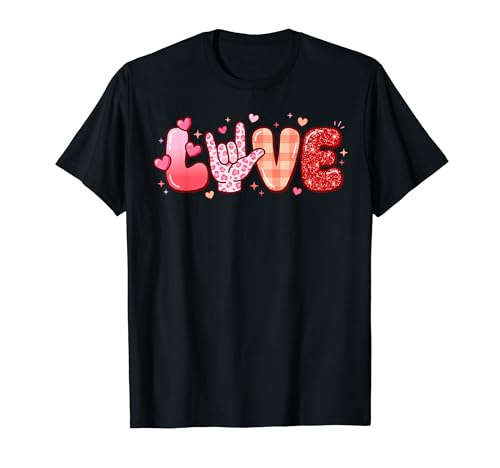 ASL Sign Language Love I Love You Hand Sign Art T�V���c