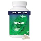 Microbiome Labs FODMATE Digestive Enzymes for Women & Men - Digestive Support for Low FODMAP Protocols & Occasional Bloating, Gas & Stomach Relief (120 Capsules)
