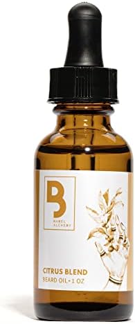 Babel Alchemy Beard Oil and Conditioner - All Natural Organic Grooming Oil for Conditioning, Softening, and Promoting Growth for Mens Beards and Mustaches (Citrus Blend)