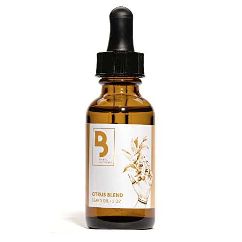 Babel Alchemy Beard Oil And Conditioner - All Natural Organic Grooming Oil For Conditioning, Softening, And Promoting Growth For Mens Beards And Mustaches (Citrus Blend) #TOP10