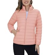 TACVASEN Women's Winter Waterproof Ski Jacket with Hood and Fleece Liner