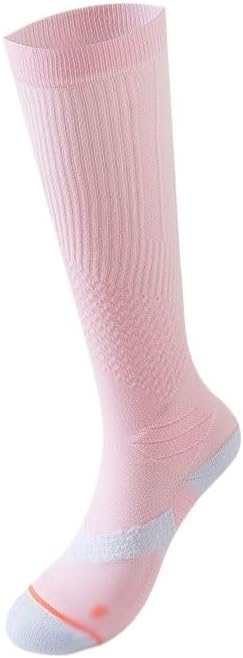 Sports Pressure Calf Socks Towel Bottom Skipping Rope for Circulation, Athletic Recovery & Travel