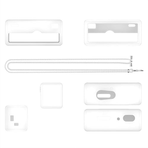 DIANX For Kodak Charmera �L�[�`�F�[���J�����p �P�[�X �J�o�[ �_�炩�� �V���R���ی�J�o�[ ���^�A�y�ʁA�t�B�b�g���U�Q�A�����J�b�g�ő��쐫���m�� �Ռ��z�� �����ɂ��� �����h�~�ی� for KODAK CHARMERA �p�A�N�Z