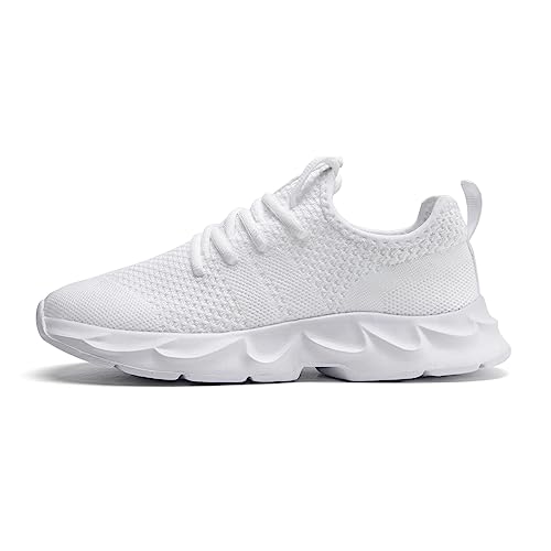 Image of FUJEAK Men Running Shoes Men Casual Breathable Walking Shoes Sport Athletic Sneakers Gym Tennis Slip On Comfortable Lightweight Shoes