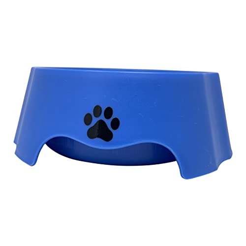 Pet Bowl No Spill No Mess Pet Bowl Dog Bowl Cat Bowl Drinking Bowl Dog Puppy Cat Water Bowl HTUK (BLUE) - Image 4