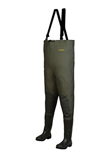 Goodyear Combi SP waders de pesca de alta resistencia con costuras termoselladas