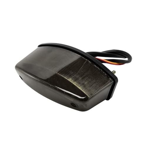 Feu arrière moto universel à 21 LED pour remplacer un éclairage défectueux de plaque et stop