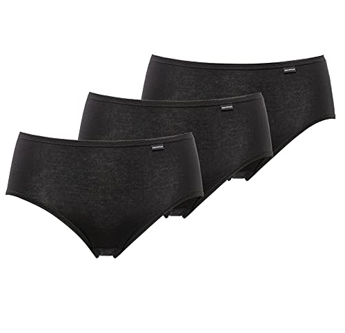 Sans Complexe Simplement Coton Slip, Noir, 44 (Lot de 3) Femme Cover