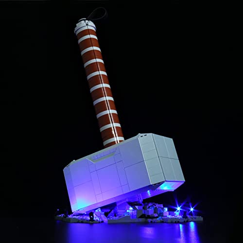 Led Licht Set für Lego Mjölnir (Nur Lichter-Set,kein Lego-Modell),Dekorations Led Beleuchtungs Set für Lego 76209…