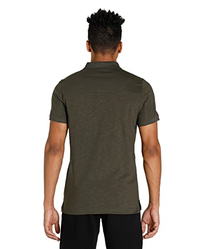 Image of PUMA Cotton Regular Fit Mens Black T-Shirt