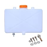 Gas Fuel Storage Tank,7L Plastic Gas Fuel Storage Tank Water Tank With Screw Kit for...