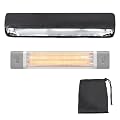 Wall-Mounted Electric Patio Heater Cover: Hanging Heater Standing Heater Covers,Oxford Waterproof Greenhouse Heater Indoor Outdoor Garage Backyard Hanging Patio Heater