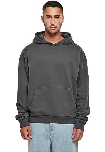 Sweatshirt à capuche homme Build Your Brand qui ne se déforme pas au lavage