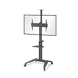 Integrierter Kabelkanal für ein ordentliches Kabelmanagement || 4 Zoll Schock absorbierende Rollen