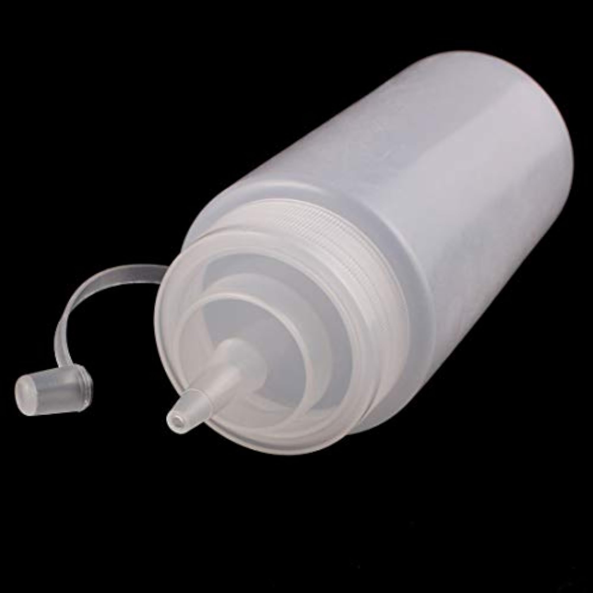 2Pcs 400ml Kitchen Food Squeeze Bottles for Condiments