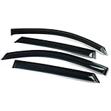 Jodriva ドアバイザー レインガード 風防 ヒュンダイ・ツーソン用の 2015〜2020年対応 車用ウィンドウバイザー レインシールドカバー