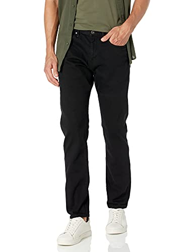Amazon Brand - Goodthreads Men's Slim-Fit Selvedge Jean, Black, 34W x 32L