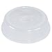Nordic Ware Microwave Safe Plates Set of 4 Dinner Plates, 4 Cereal Bowls & 10.5 Inch Splatter Cover - White