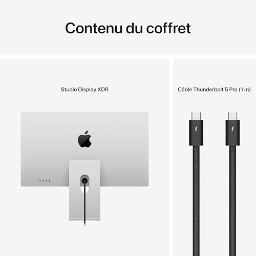 Ecran Apple Studio Display 27 Retina XDR 5K Verre Standard - vue 6