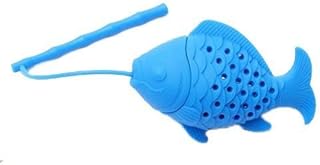 Filtre à thé – Infuseur à thé en silicone en forme de poisson pour la maison, filtre à épices, filtre à herbes, diffuseur élégant et populaire – Design pratique et durable