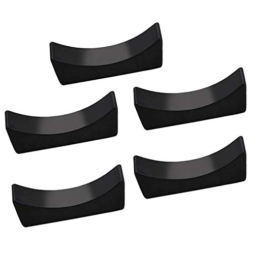 Mbbitl Black Brushed Chopsticks Rests Holders Stainless Steel For Holding Spoon Forks Pack Of 5 #TOP5