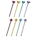 Torune Food Picks Bento Lunch Accessories Colorful Brilliantly Long Picks Heart Star