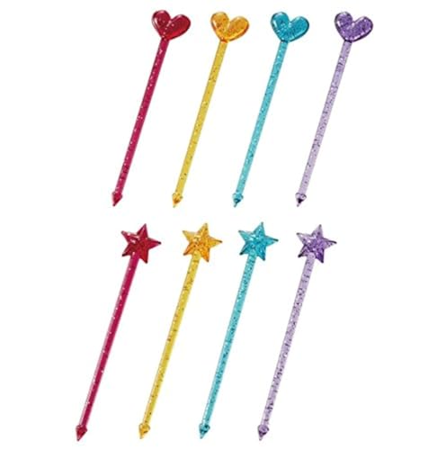 Torune Food Picks Bento Lunch Accessories Colorful Brilliantly Long Picks Heart Star
