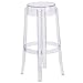Flash Muebles 29.75 "Alta Transparente – Taburete de Bar