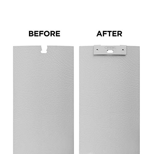 Cirbic 10 Vertical Blind Vane Repair Clips (10, White) - Thumbnail 4