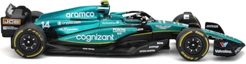 Bburago 1/43 F1 Aston Martin AMR23 2023 Modelo miniatura 4