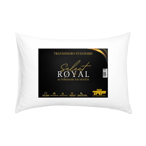 Travesseiro TRP Imports Select Royal Toque de Plumas Antialérgico...
