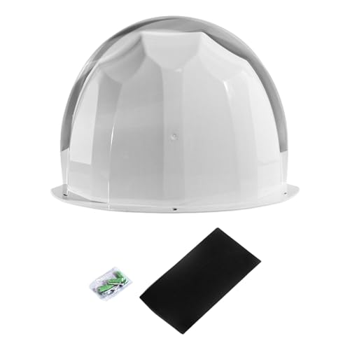 YROHGKPN Diseño simple, 20,5 x 29 cm, duradero, cámara de vigilancia Dome CCTV, protección contra el sol y la lluvia, protección impermeable para exteriores, protección solar para cámaras exteriores