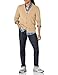 Amazon Essentials Men's V-Neck Cotton Cardigan Sweater, Camel Heather, XX-Large
