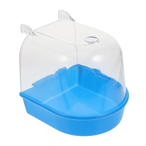 TOGEVAL 携帯式小鳥用水浴び場 製 鳥かご取り付け可能 インコ セキセイインコ カナリア対応 簡単清掃 持ち運び便利 バードバスアクセサリー