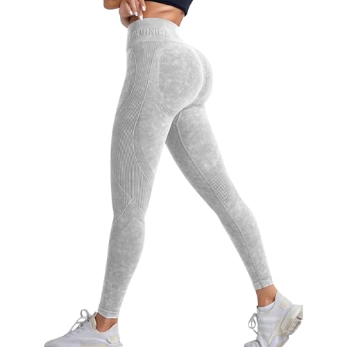 3 Piece Leggings for Women Seamless Scrunch Leggings Butt Lifting Gym High Waisted Athletic Leggings4