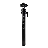 Premium Aluminum Substancemail: Constructed with thin aluminum alloy, this seatpost reduces overall cycle weight while enhancing durability and oxidation resistance for permanent assist