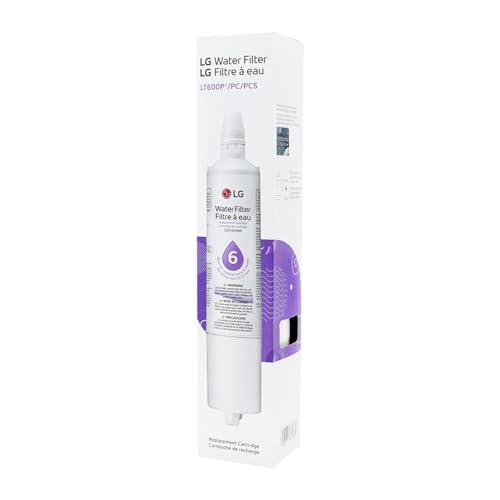 LG LT600P - 6 Month / 300 Gallon Capacity Replacement Refrigerator Water Filter (NSF42 and NSF53 5231JA2006A, 5231JA2006B, 5231JA2006F, or 5231JA2006F, White - image 5