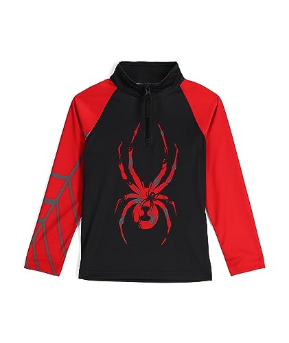 Couche de base Spyder Col en T Bug Half Zip pour ne plus avoir froid sur les télésièges