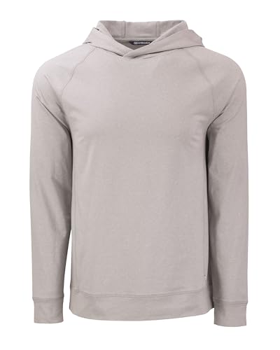 Cutter & Buck Adapt Knit Recycled Mens Heathered Hooded Pullover4