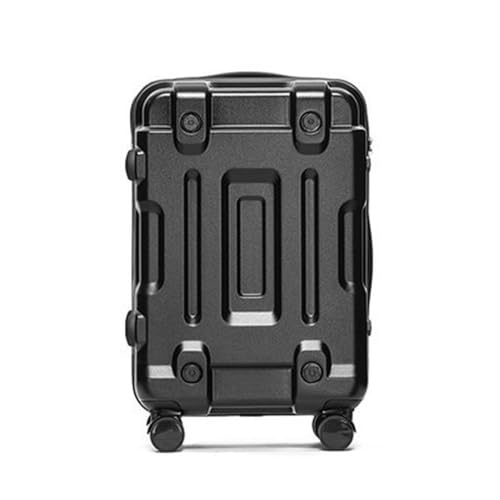 Suitcases Travel Suitcase TSA Customs Lock Suitcase Universal Wheels Silent Suitcase Boarding Suitcase Various Sizes Suitcases with Wheels(Black-A,20in)