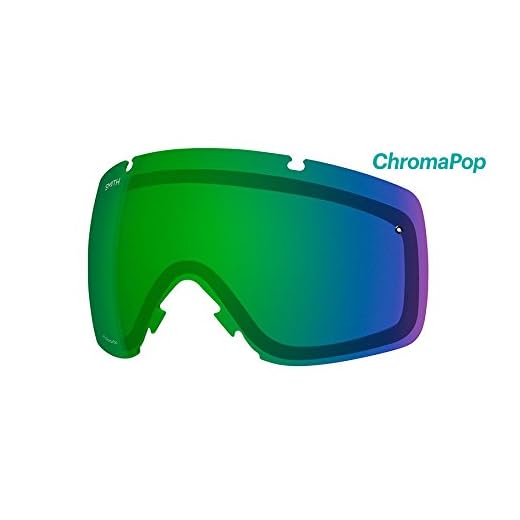 Smith I/O ChromaPop växelskiva, färg: ChromaPop Everyday Green Mirror