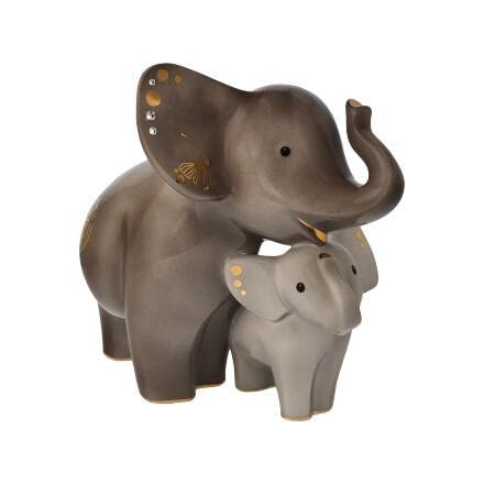 Goebel Elefantenfigur Kindani & Latika - Elephant